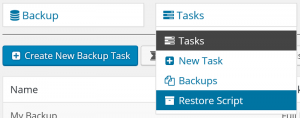 Restore Script